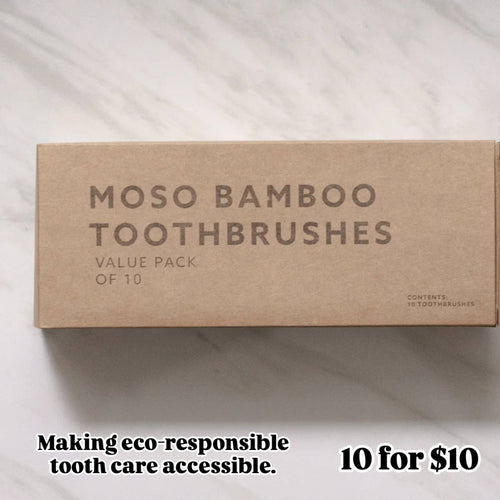 Bamboo toothbrush 10 pack